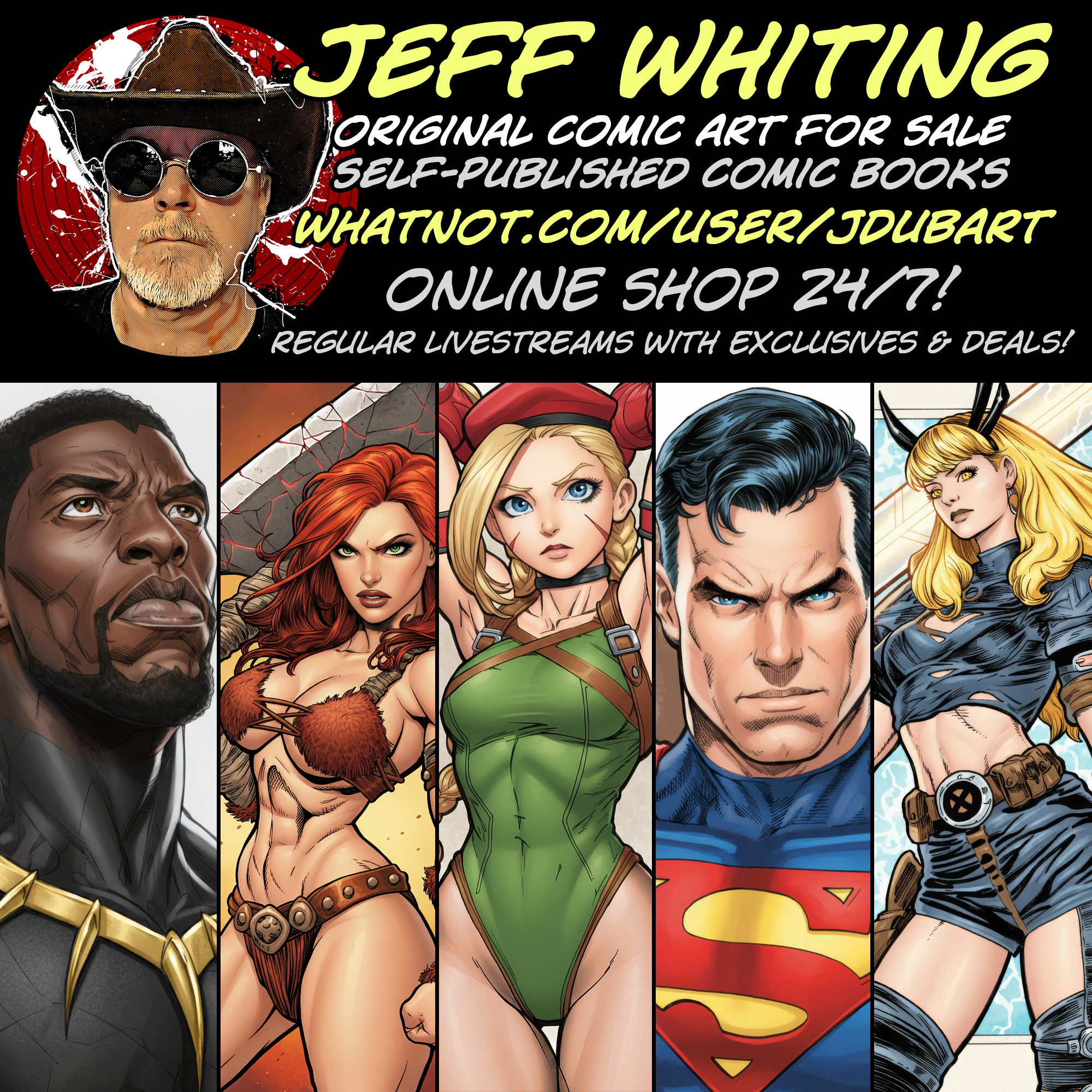Whatnot Live Auctions Promo