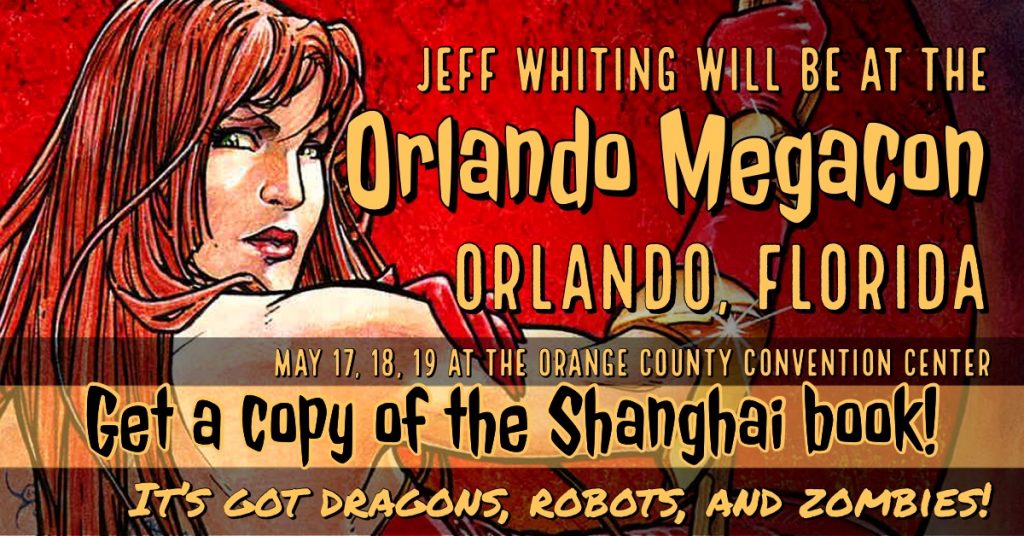 Jeff Whiting at Orlando Megacon 