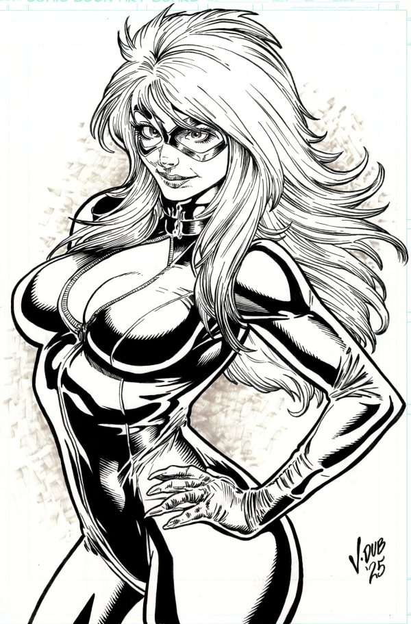 Black Cat Drawing