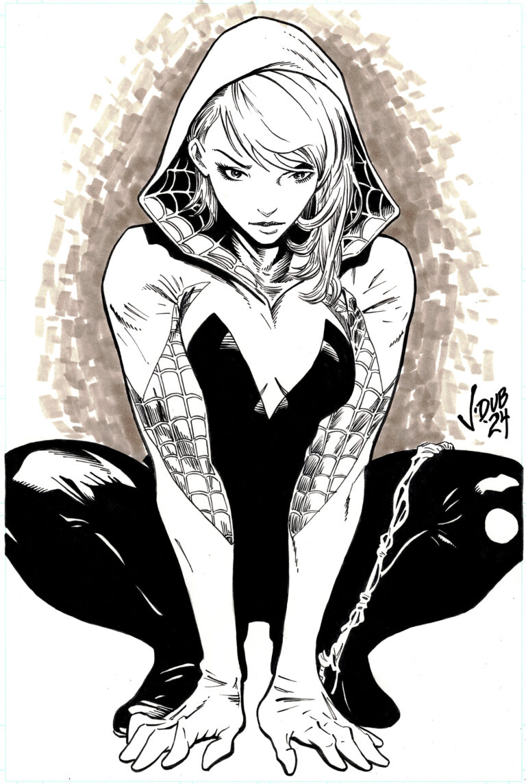 Drawing Ghost-Spider: Bringing Gwen Stacy’s New Persona to Life