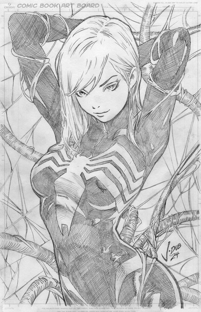 Ghost-Spider Gwenom! by Jeff Whiting