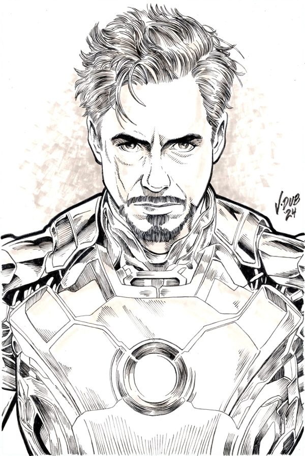 Iron Man Drawing