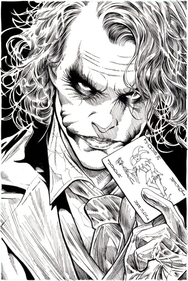 Joker Drawing