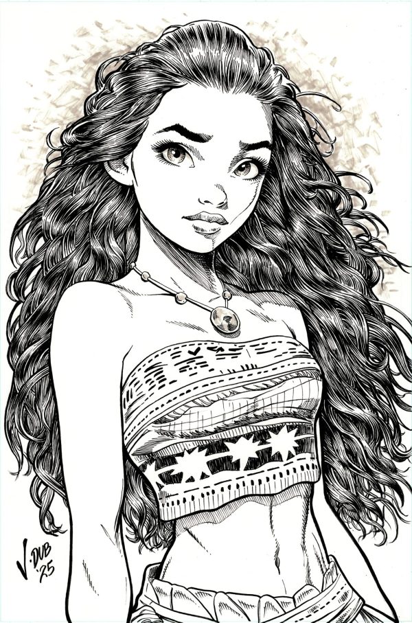 Moana Drawing