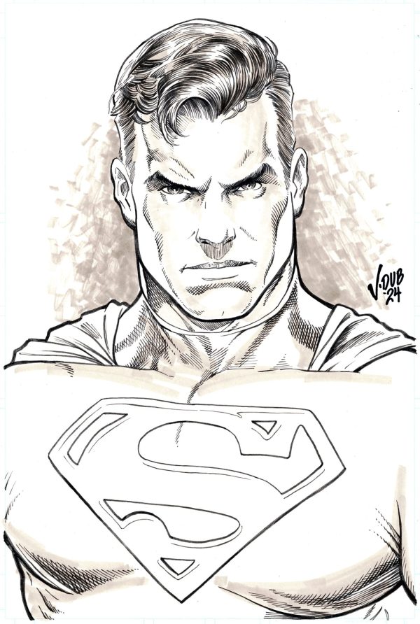 Superman Drawing