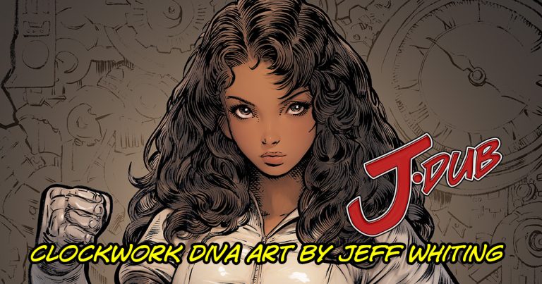 New Year, New Art: Clockwork Diva Pin-Up and Upcoming Convention Appearance