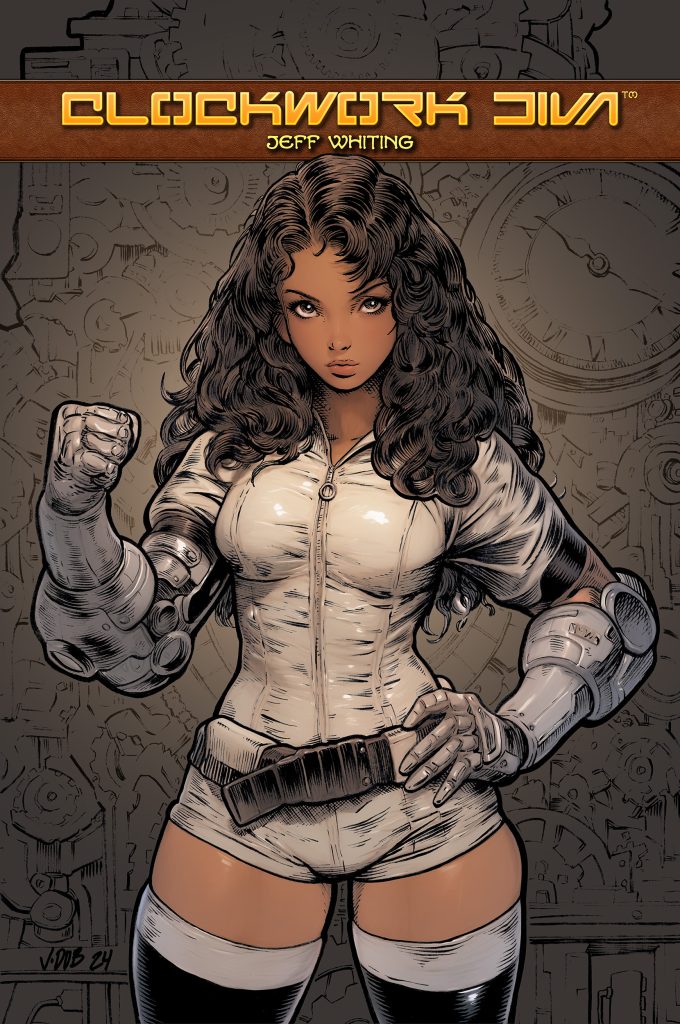 Independent comic book Clockwork Diva art by Jeff Whiting